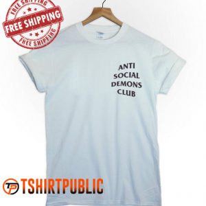 Anti Social Demons Club T Shirt