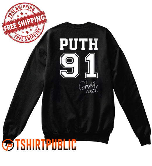 Charlie Puth Baseball 91 Sweatshirt Free Shipping