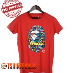 Bape Avengers T Shirt