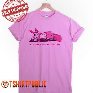 On Wednesdays We Wear Pink Pokemon T Shirt