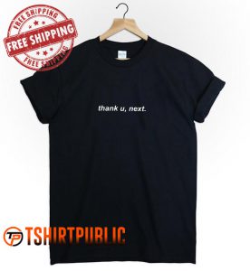 Thank U Next T Shirt Adult Free Shipping - Cheap Graphic Tees