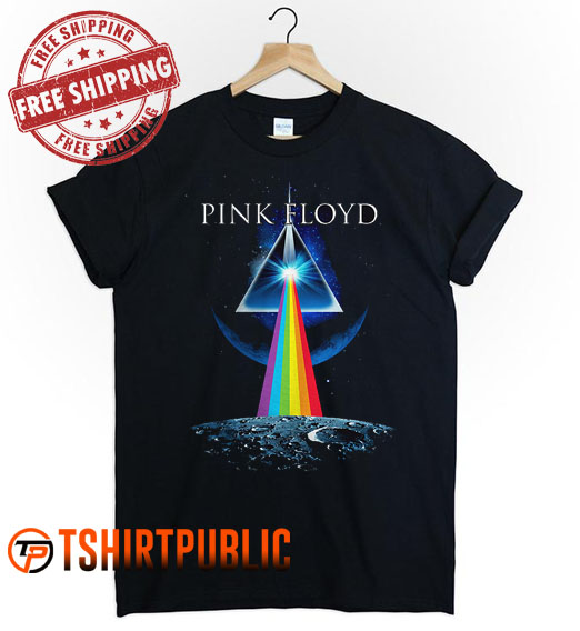 Pink Floyd Dark Side Navy Adult Mens T-Shirt