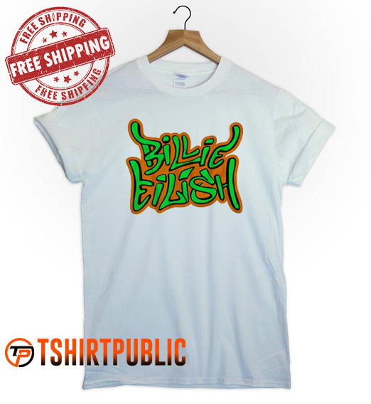 Billie Eilish Graffiti T Shirt