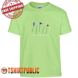 Flower Vermont T Shirt