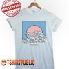 And So It Is Ocean Wave Aesthetic T Shirt