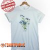 Forget-Me-Not Floral Wildflower Botanical T Shirt