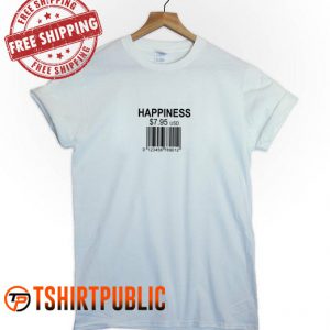 Happiness Barcode T-shirt