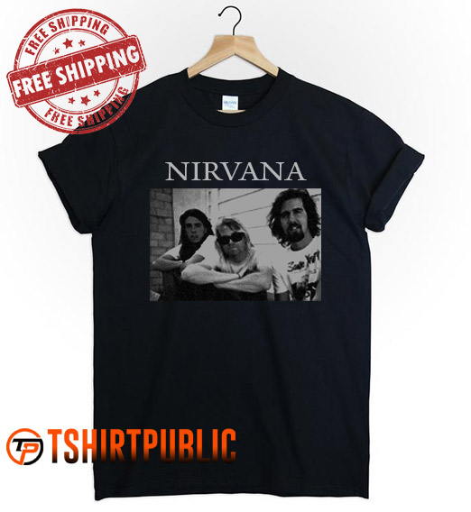 Nirvana 20th Anniversary of Nevermind T-shirt Adult Free Shipping