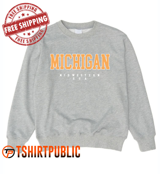 Michigan Midwestern USA Sweatshirt