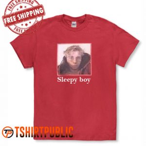 Sleepy Boy T-shirt Adult Free Shipping