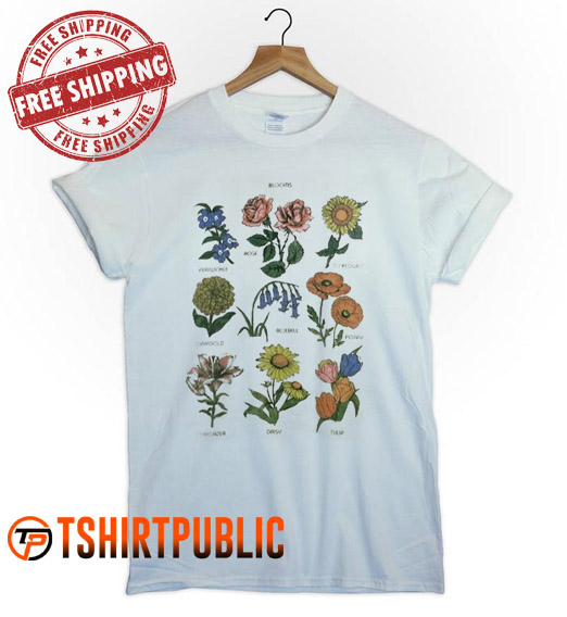 Future State Flower T-shirt Adult Free Shipping