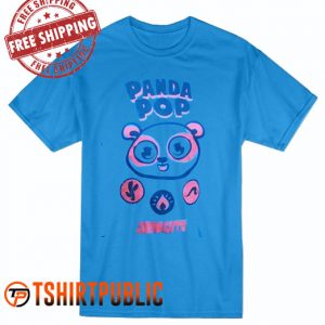 Panda Pop T-shirt Adult Free Shipping