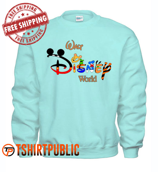 Walt Disney World Character Logo Sweatshirt