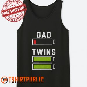 Dad of Twins Tank Top