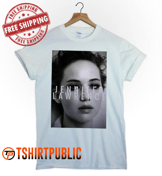 Jennifer Lawrence T Shirt Free Shipping