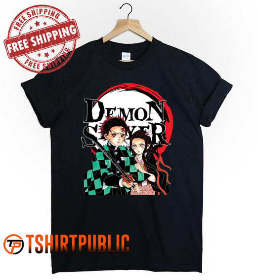 Demon Slayer Manga Series T Shirt Free Shipping