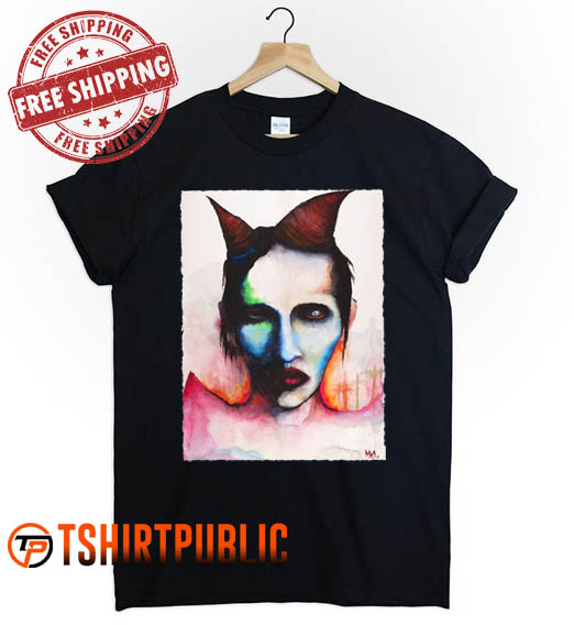 Marilyn Manson T Shirt Free Shipping
