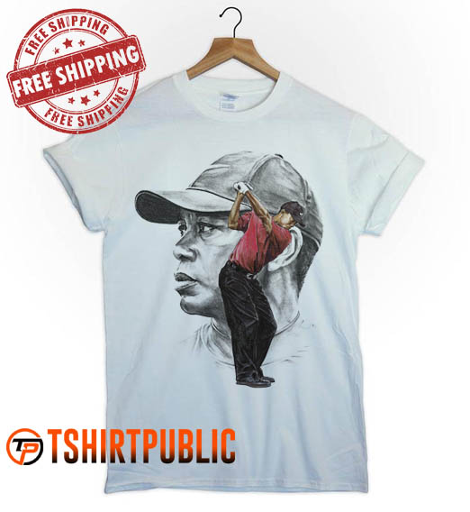 Tiger Woods T Shirt Free Shipping