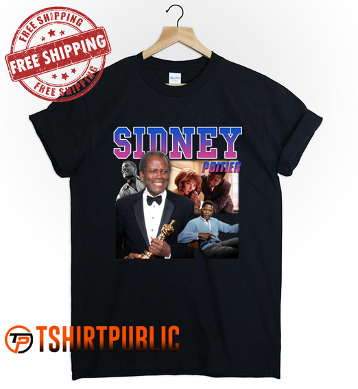 Sidney Poitier T Shirt Free Shipping