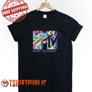 MTV Classic 80s Tapes T Shirt Free Shipping