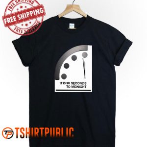 Doomsday Clock T Shirt Free Shipping