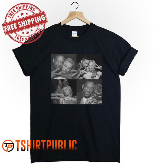 Will Smith and Margot Robbie T Shirt Free Shipping