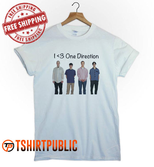 I Love Heart One Direction Parody T Shirt