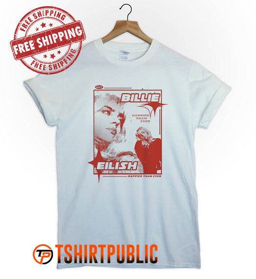 Blacktop Big Billie Eilish T Shirt