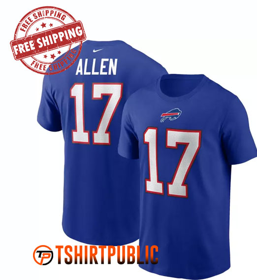 Josh Allen T Shirt Free Shipping