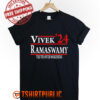 Vivek Ramaswamy 2024 Truth Over Wokeness T Shirt Free Shipping