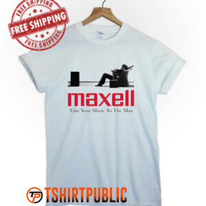 Maxell Get Blown Away T Shirt Free Shipping