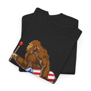 bigfoot fireworks 4th of july shirt