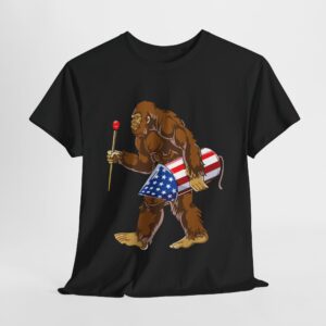 bigfoot fireworks 4th of july shirt