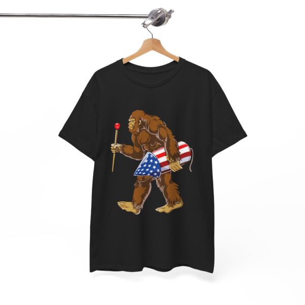 bigfoot fireworks 4th of july shirt