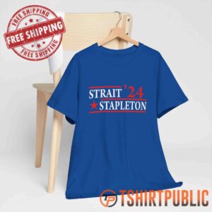 Stapleton Strait 24 Retro Vintage Country Cowboy Western T Shirt