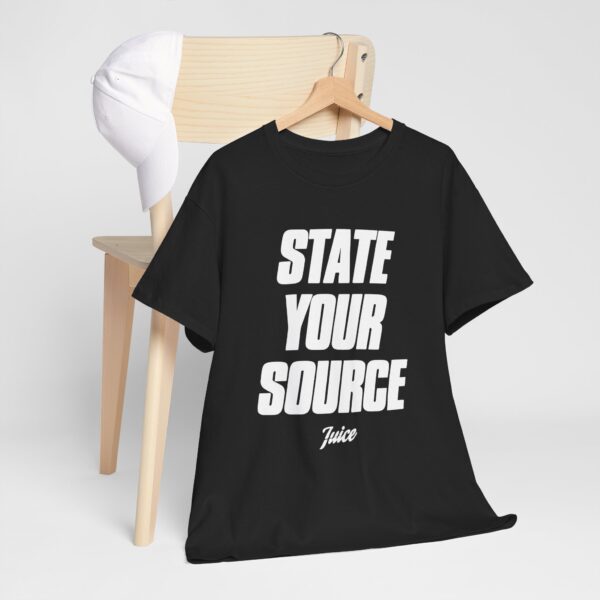 state your source t shirt